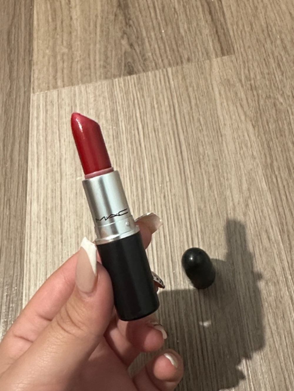 MAC Cosmetics Red Lipstick - True Red Satin Finish